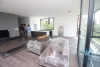 Glass wall 2 bedrooms apartment for rent in Tay Ho.